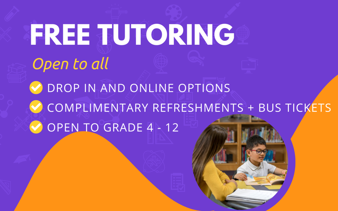 Free Online Tutoring (Grade 4-12)