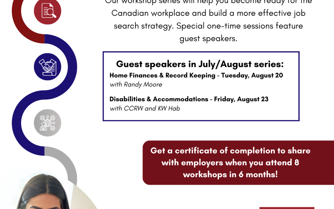 Employment Readiness Workshop Series (Friday)