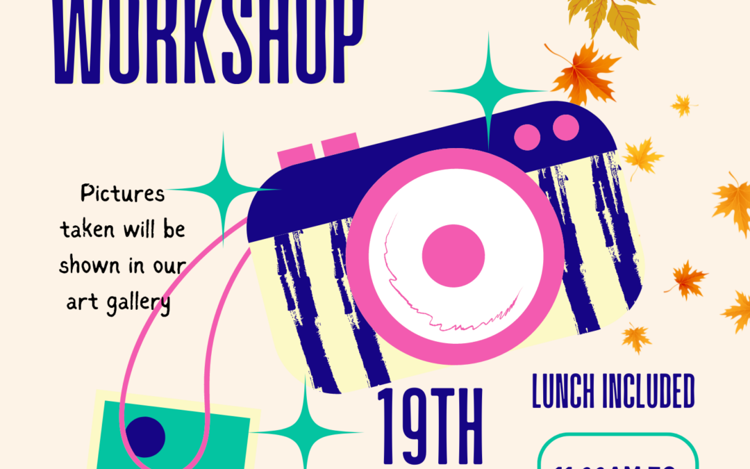 Free Photo Workshop (Grade 7-12)